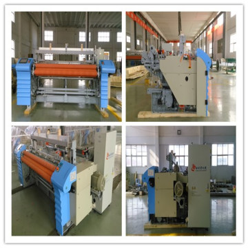 Computered Jacquard Enery-Saving Profiled Reed Air Jet Loom Maschine zum Verkauf